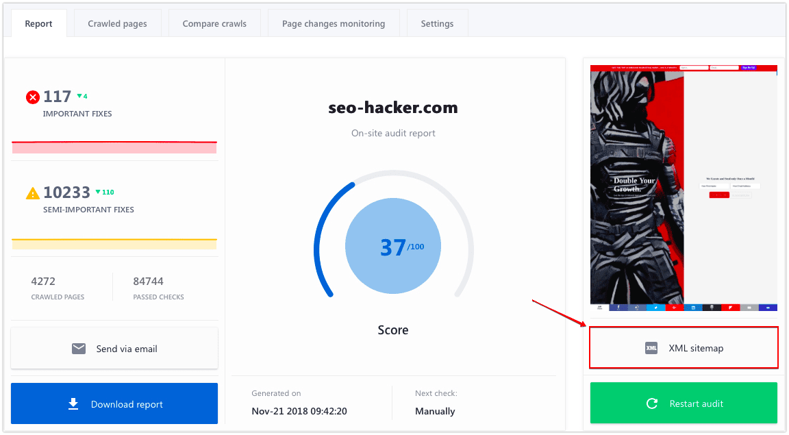 xml-sitemap-website-audit