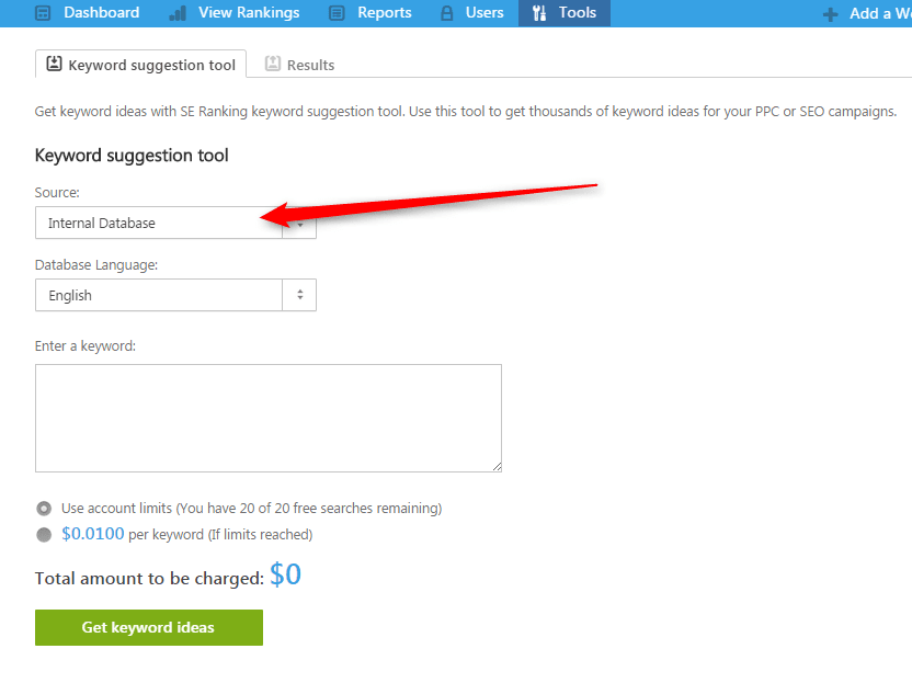 Se Ranking Keyword Suggestion Tool 7220