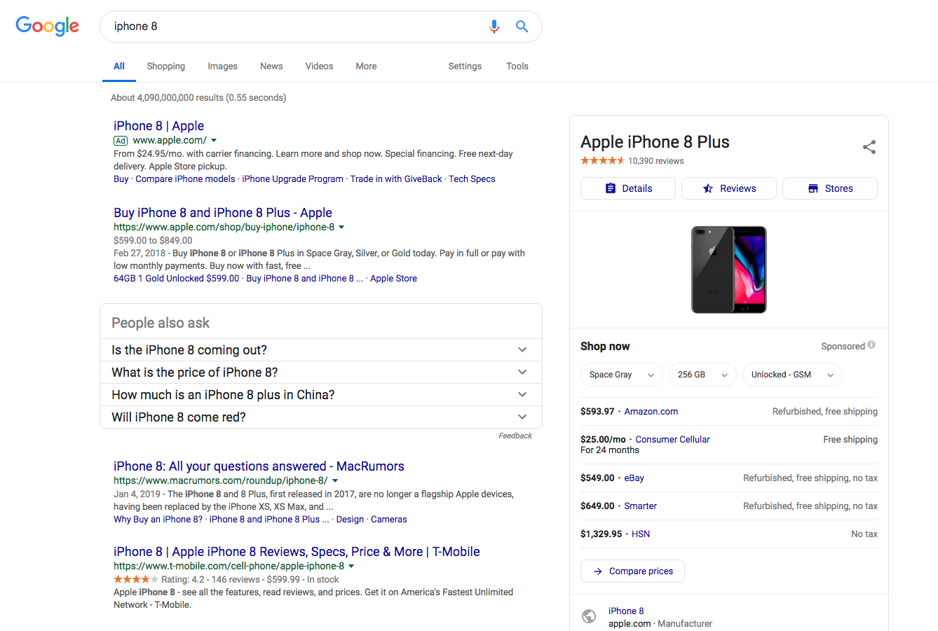 product rich snippets