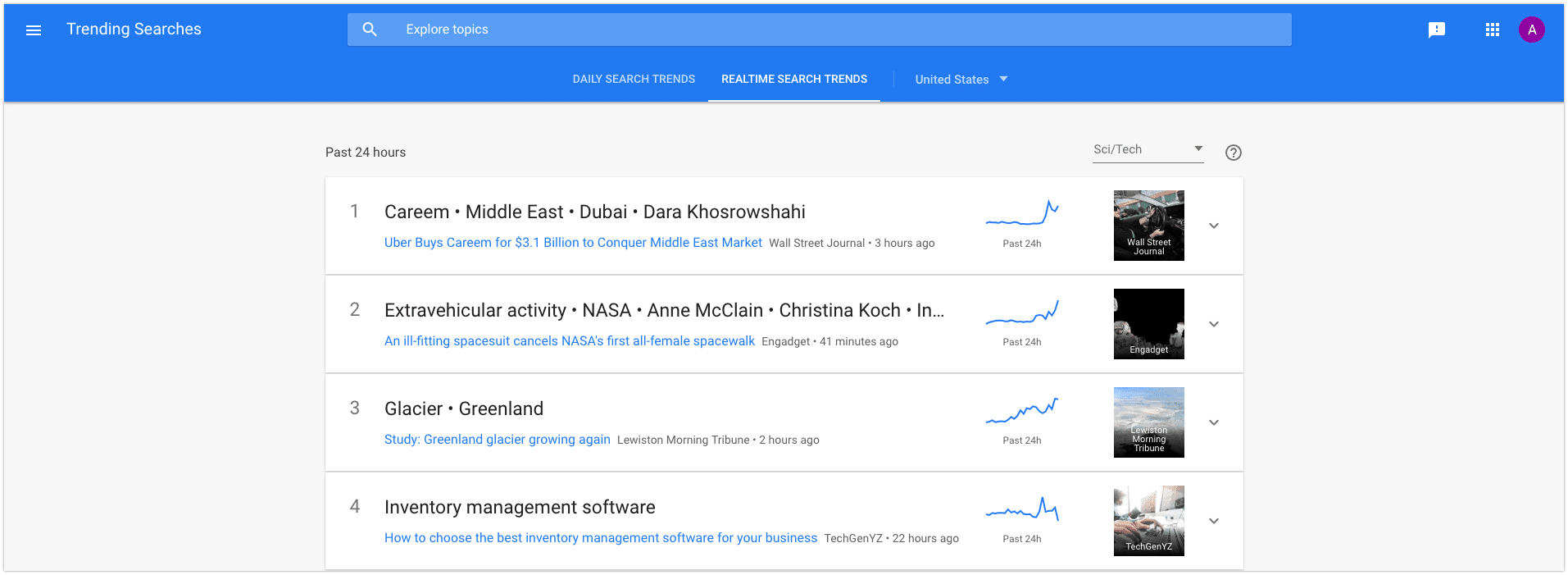 realtime-search-trends-on-google-trends