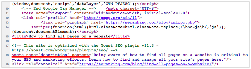 the abcs of html tags for seo