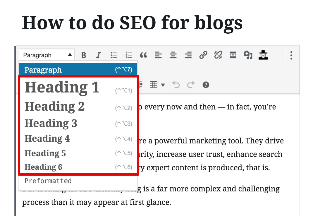 The Seo Guide For H1 H6 Header s