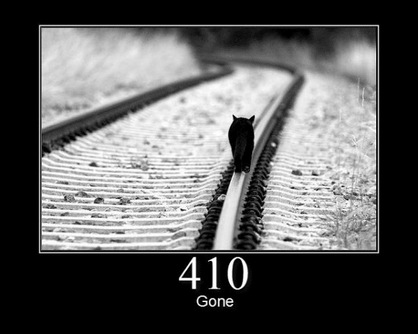 410 Gone meme