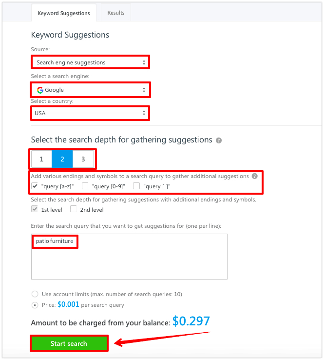 Configuring Keyword Suggestions in SE Ranking Where to configure Keyword Suggestions in SE Ranking