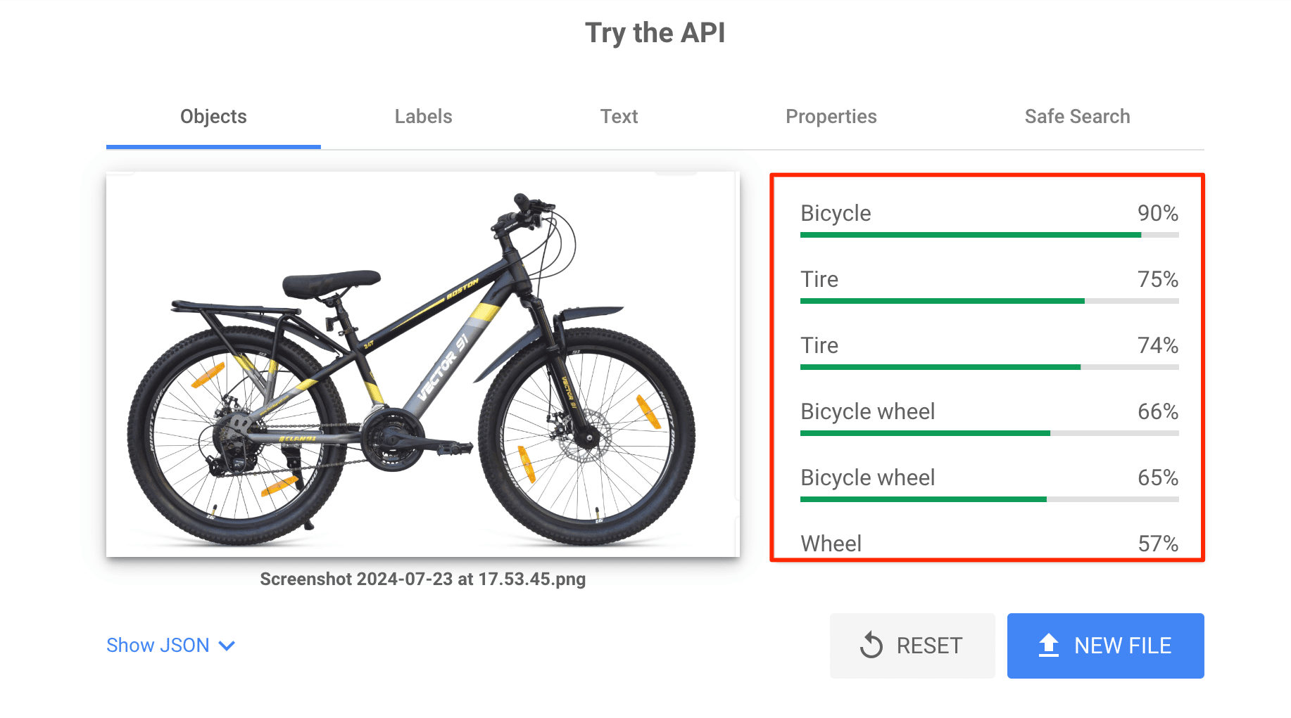 Vision AI API