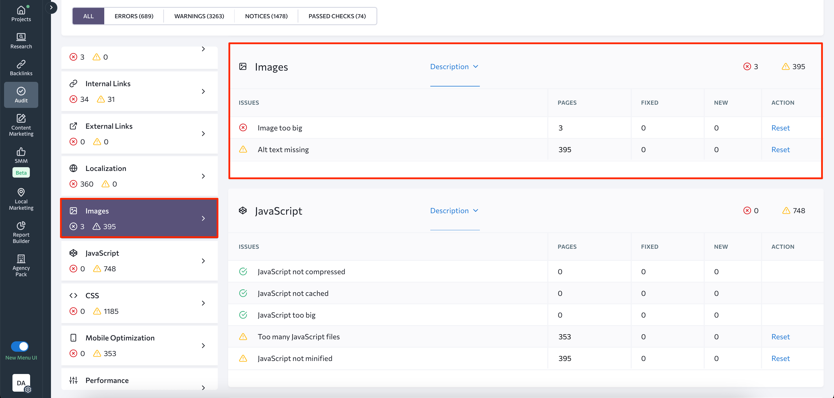 image SEO audit