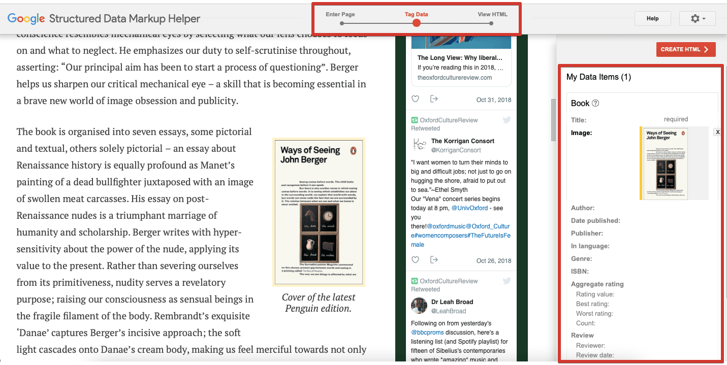 Adding structured data to images