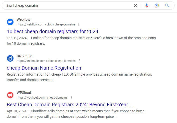inurl:cheap-domains