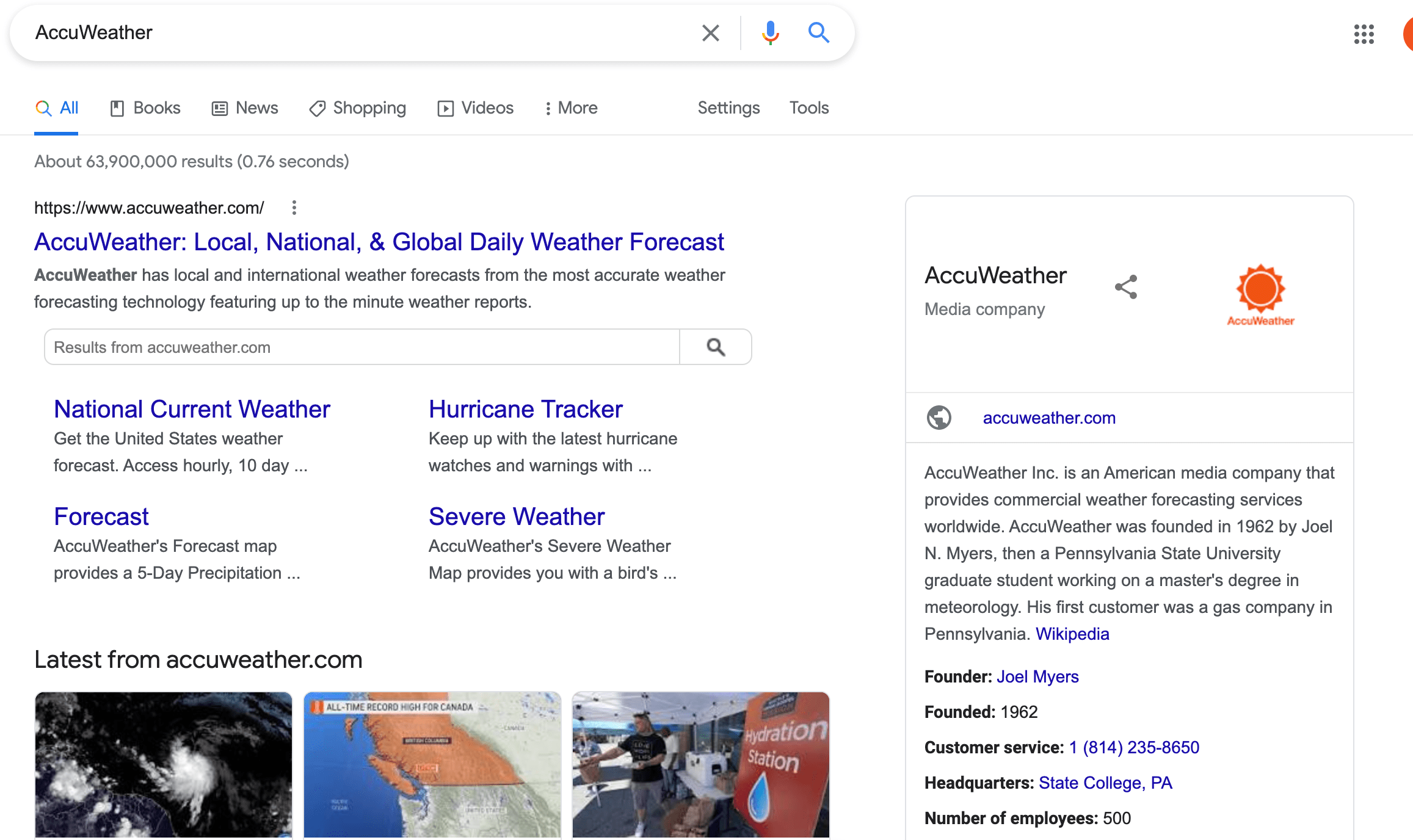 Google's Knowledge Graph