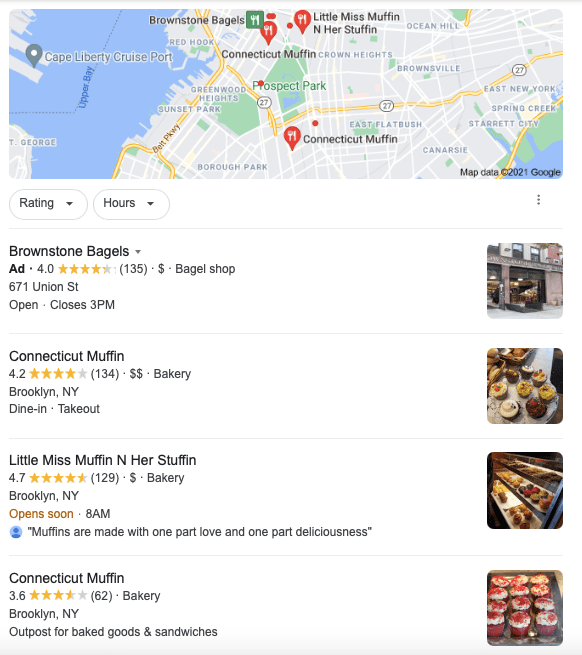 Google's Local Pack