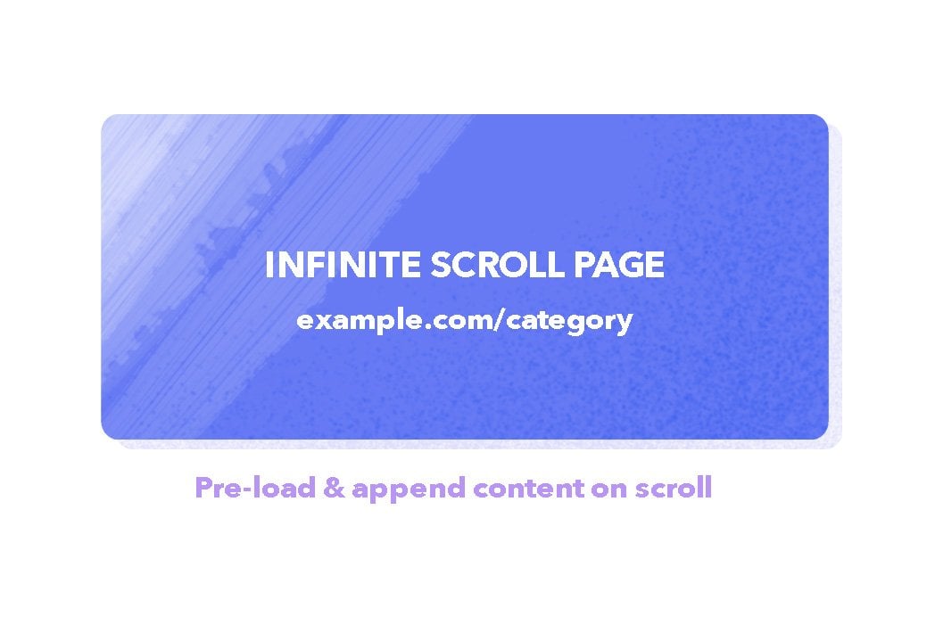 Infinite scrolling