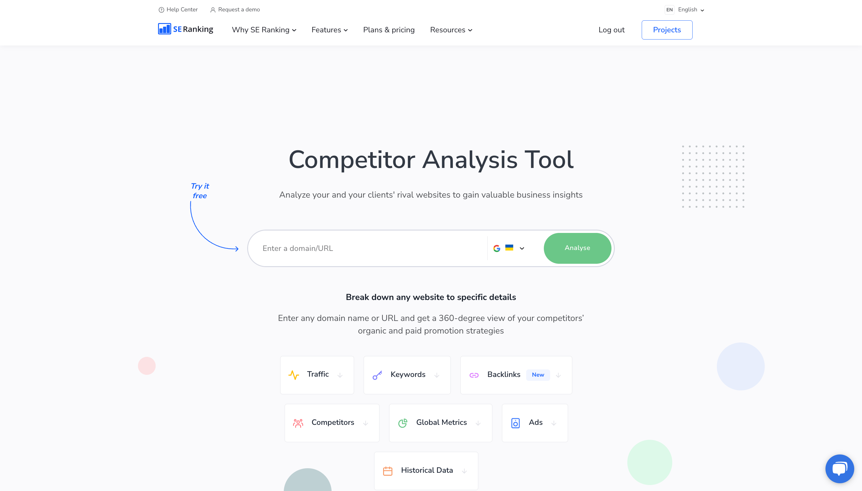 Competitor Analysis Tool