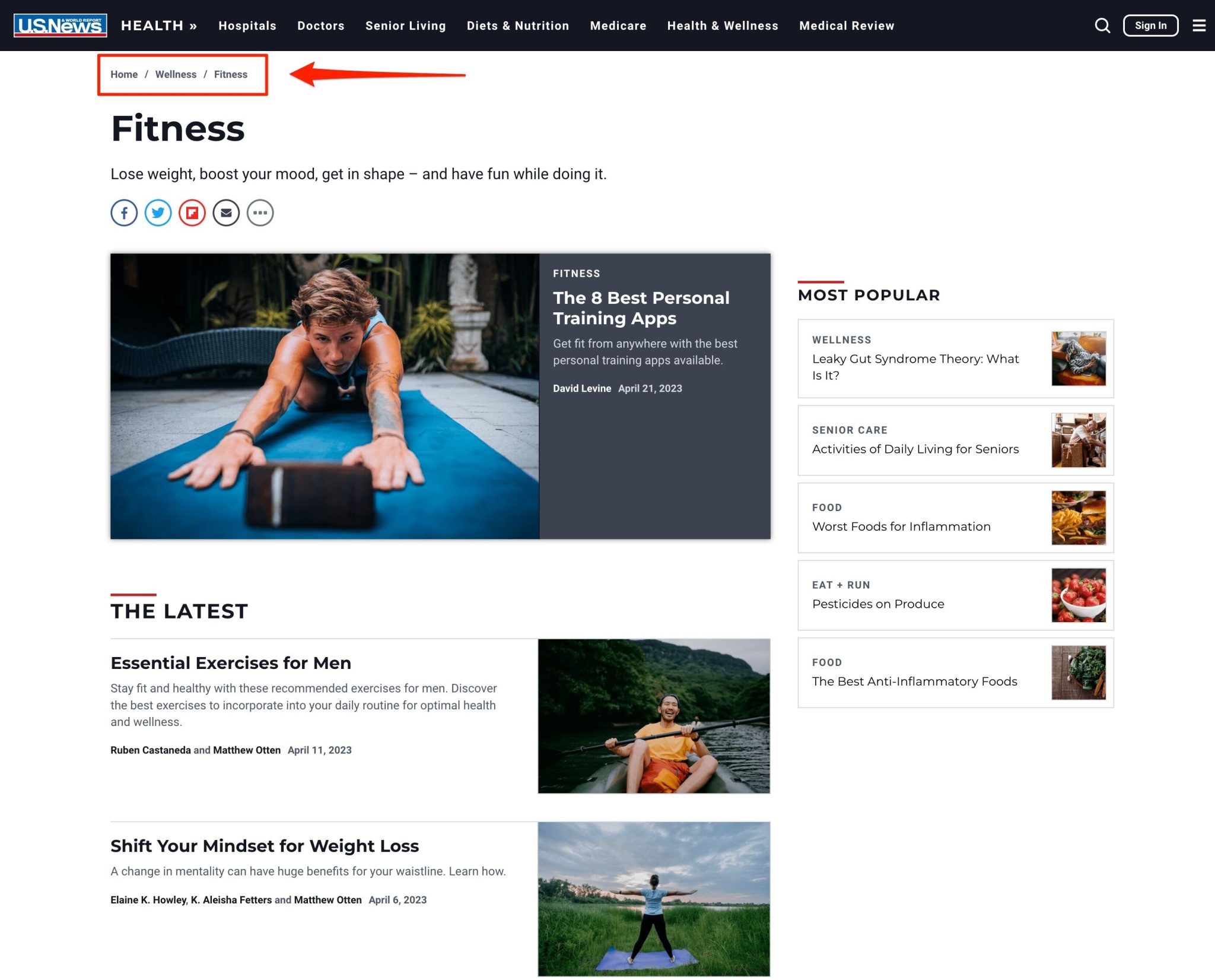 Breadcrumb navigation types and best SEO practices