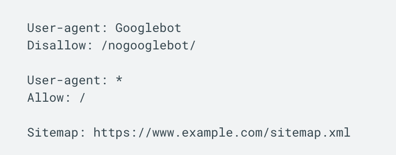 How to add a sitemap to the robots.txt file