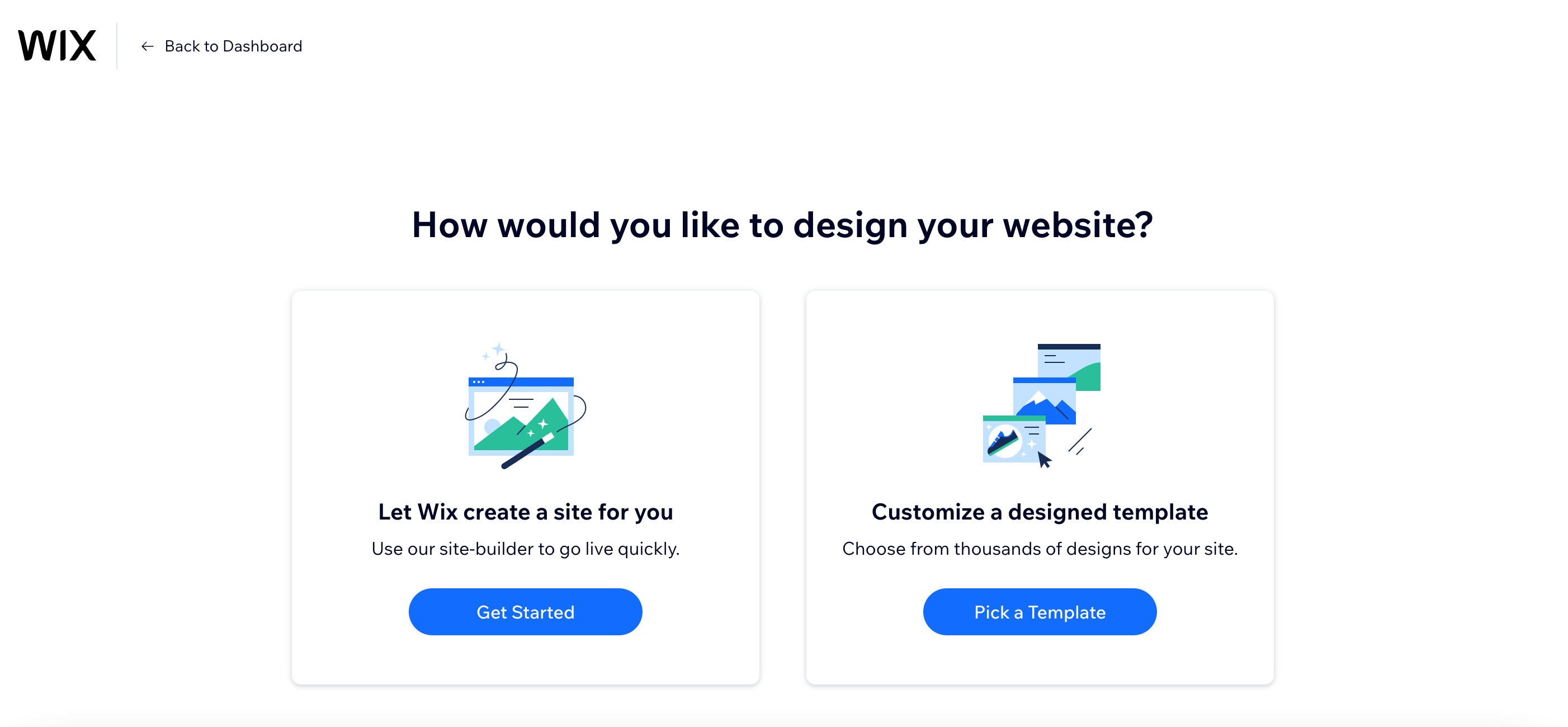 How to design Wix website 
