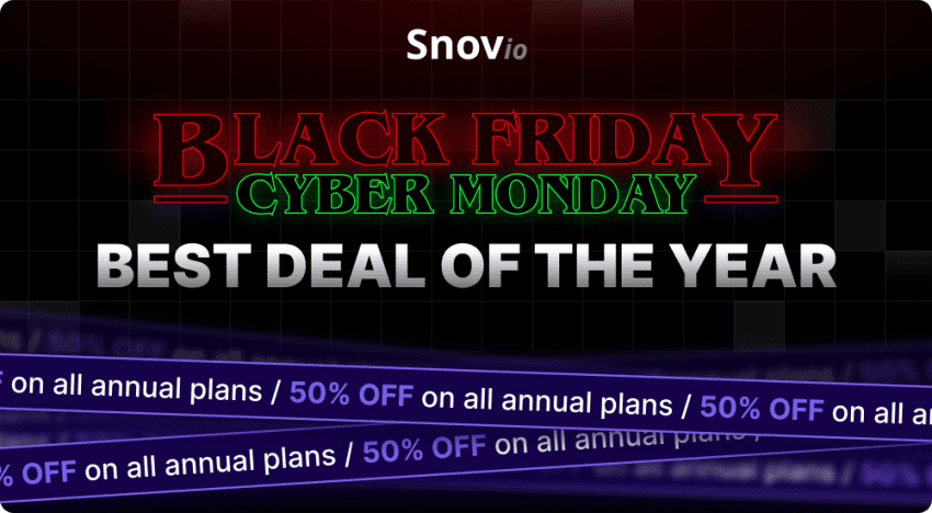 Snov.io black friday deal 2023