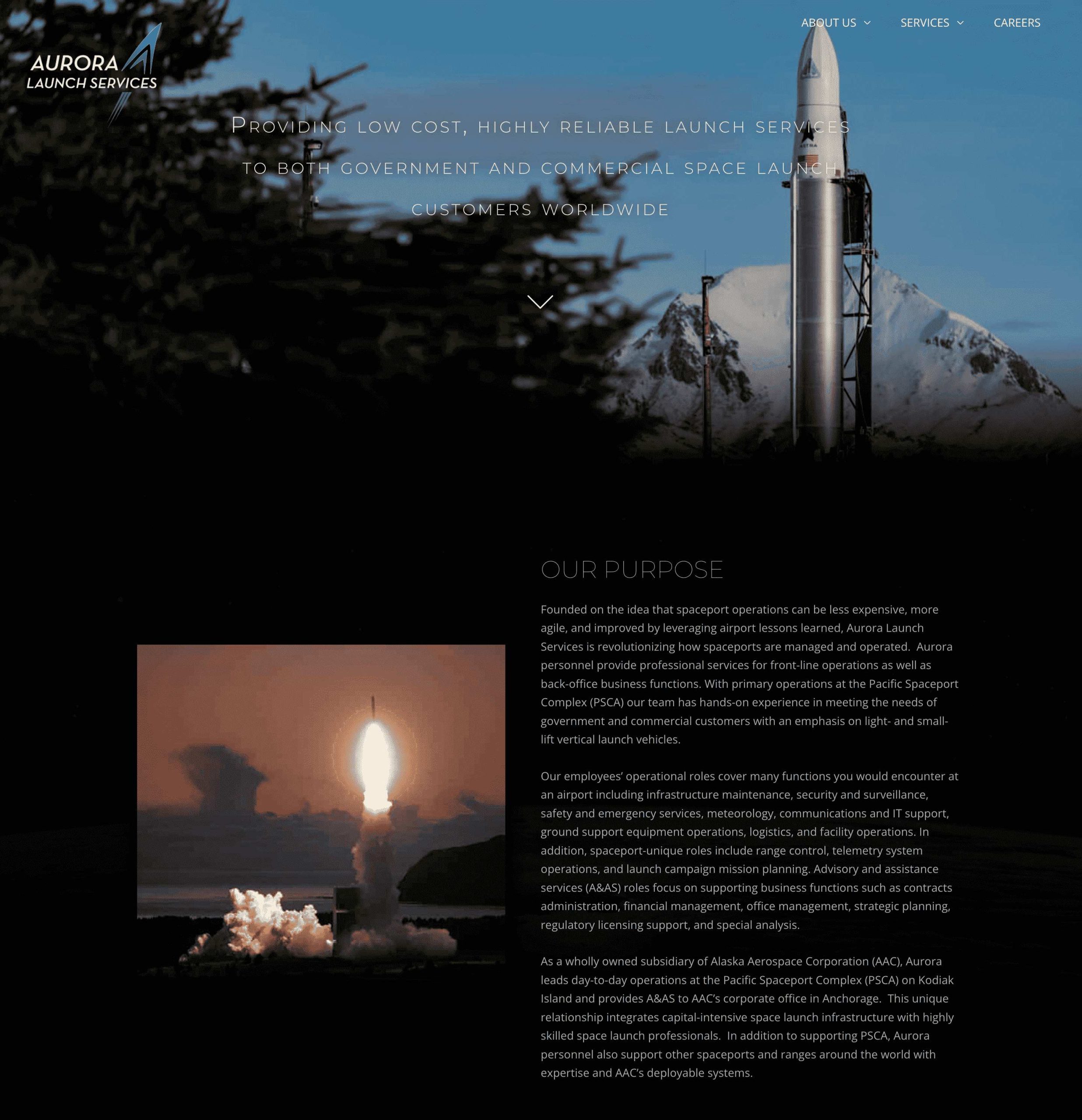 commercial satellites website