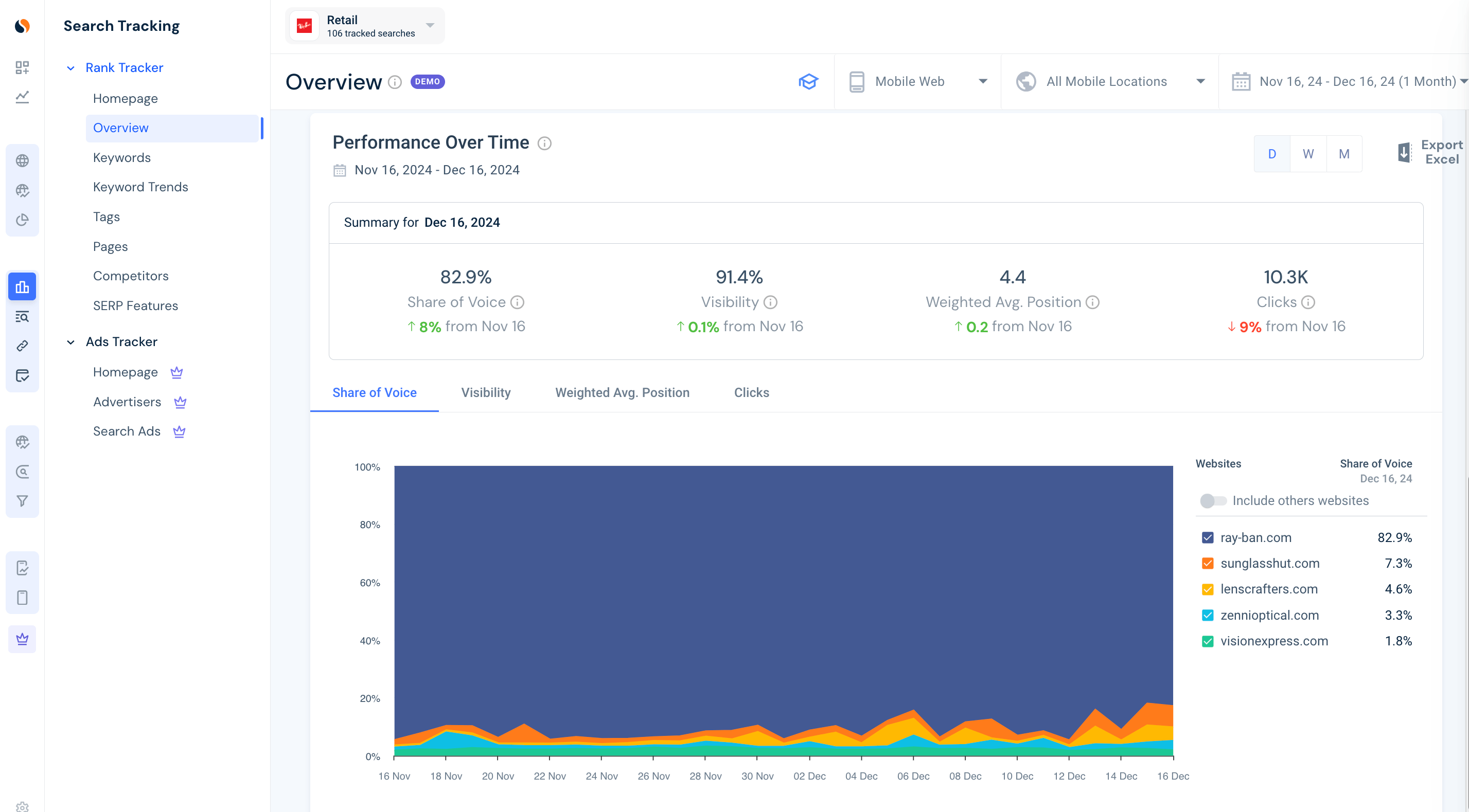 Similarweb platform