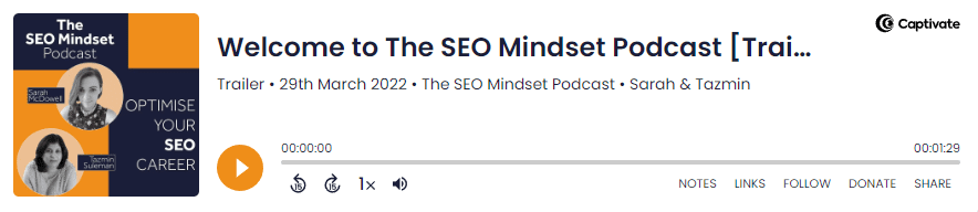 The SEO Mindset podcast