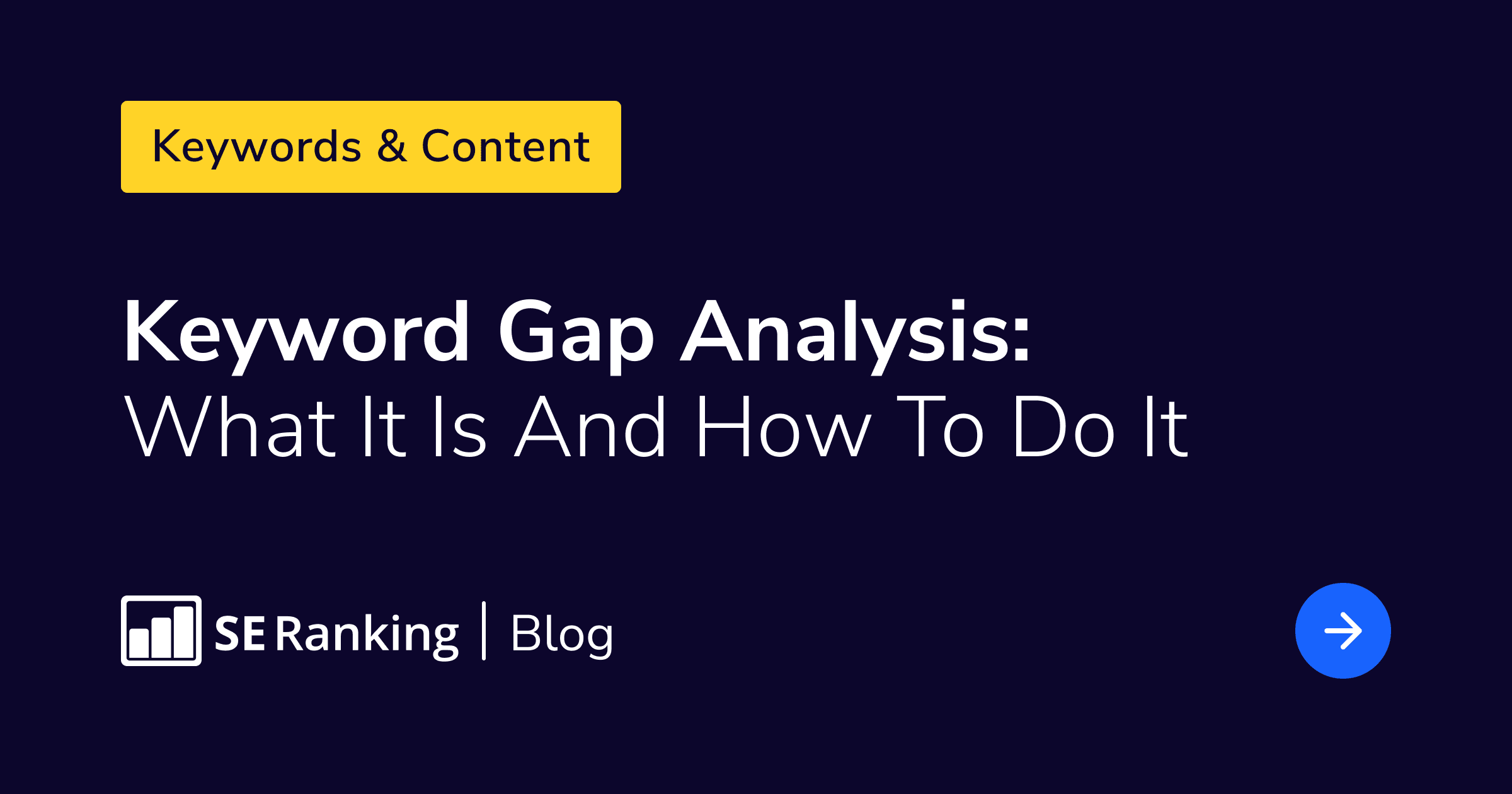 Keyword Gap Analysis: What It Means and How to Do It