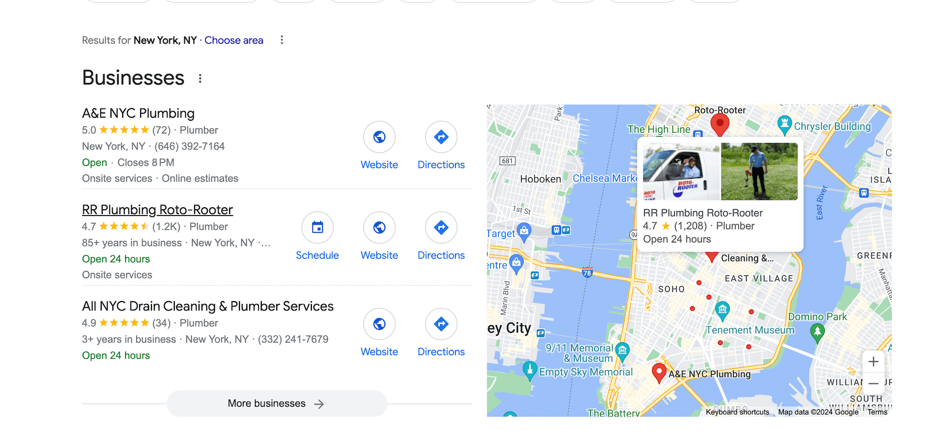 Google's Local Pack