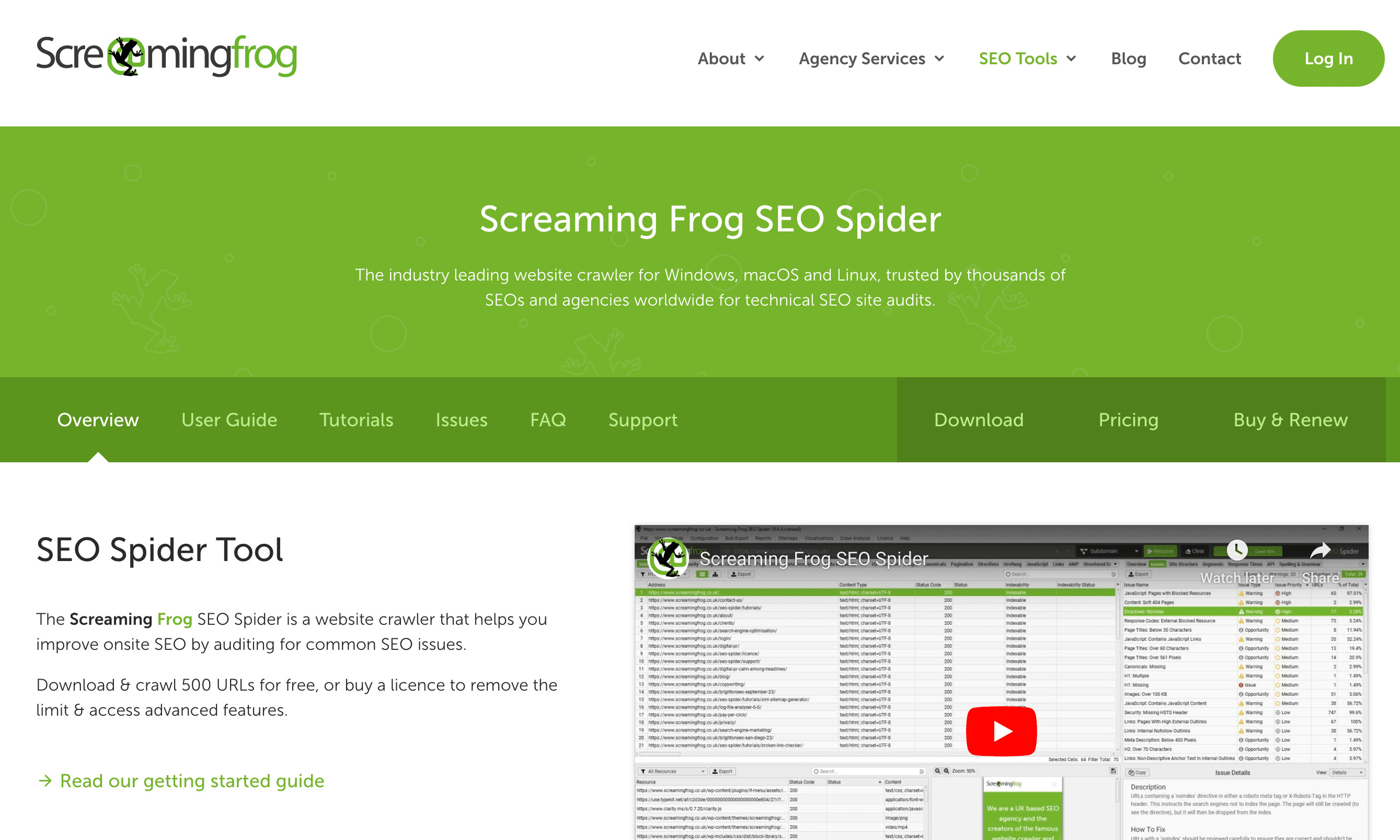 Screaming Frog