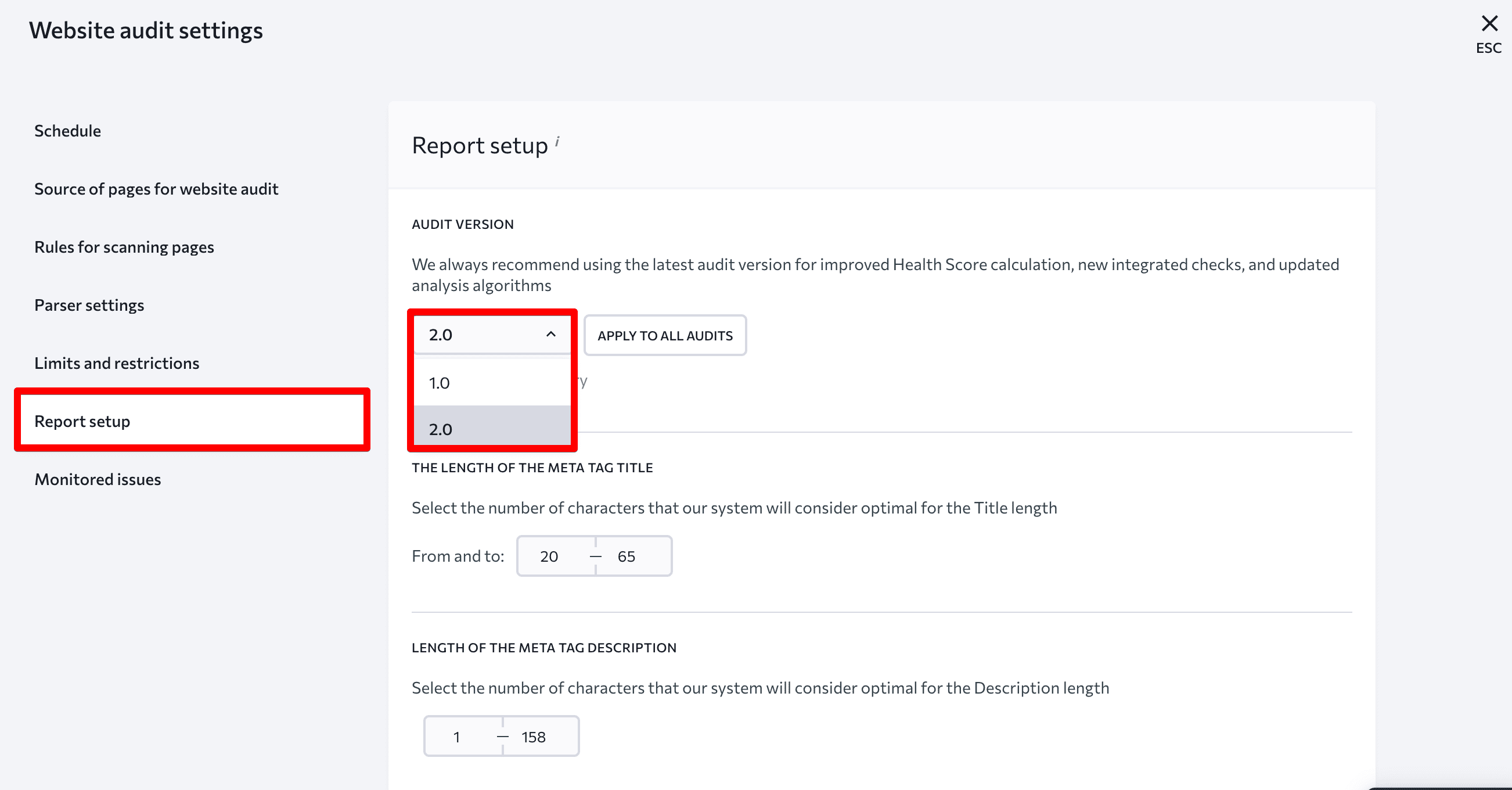 Website Audit 2.0