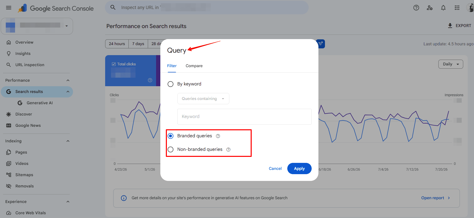Branded vs. Non-branded queries in GSC