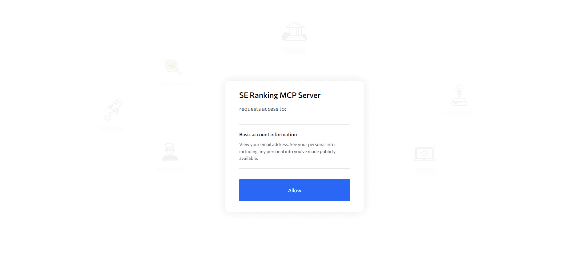 SE Ranking MCP Server connection SE Ranking MCP Server connection