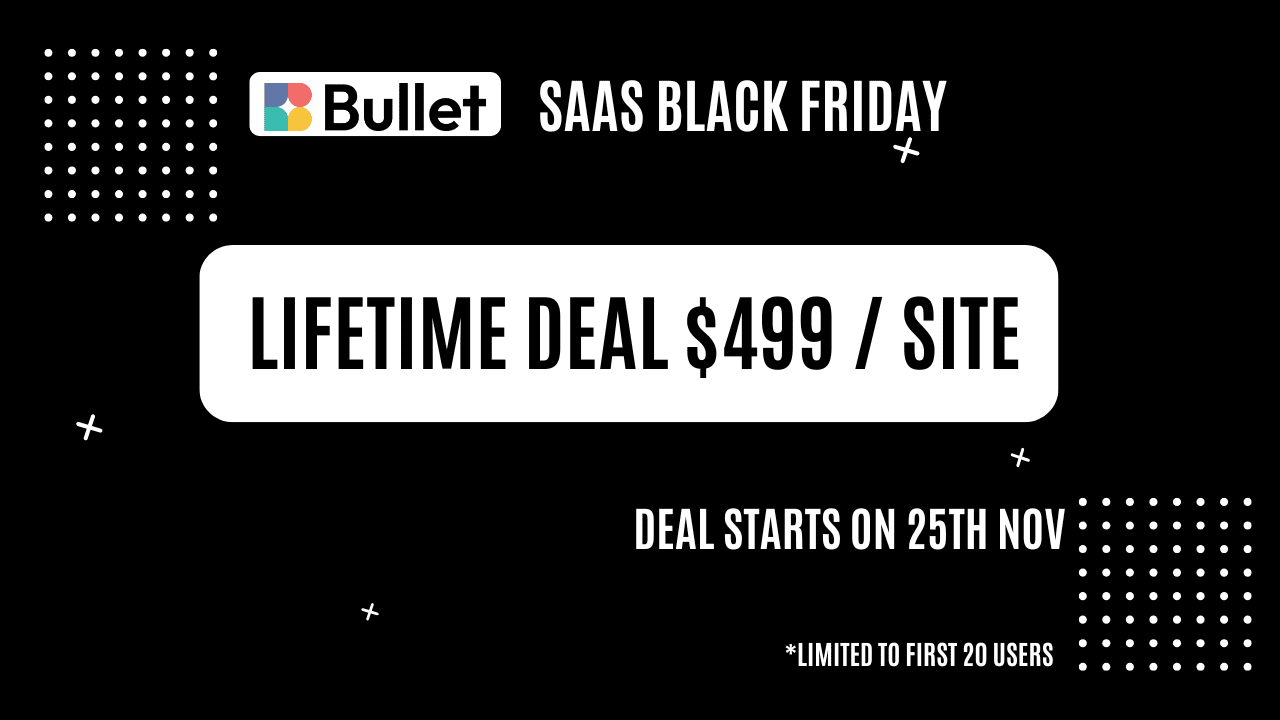 Bullet.so Black Friday 2024 deal