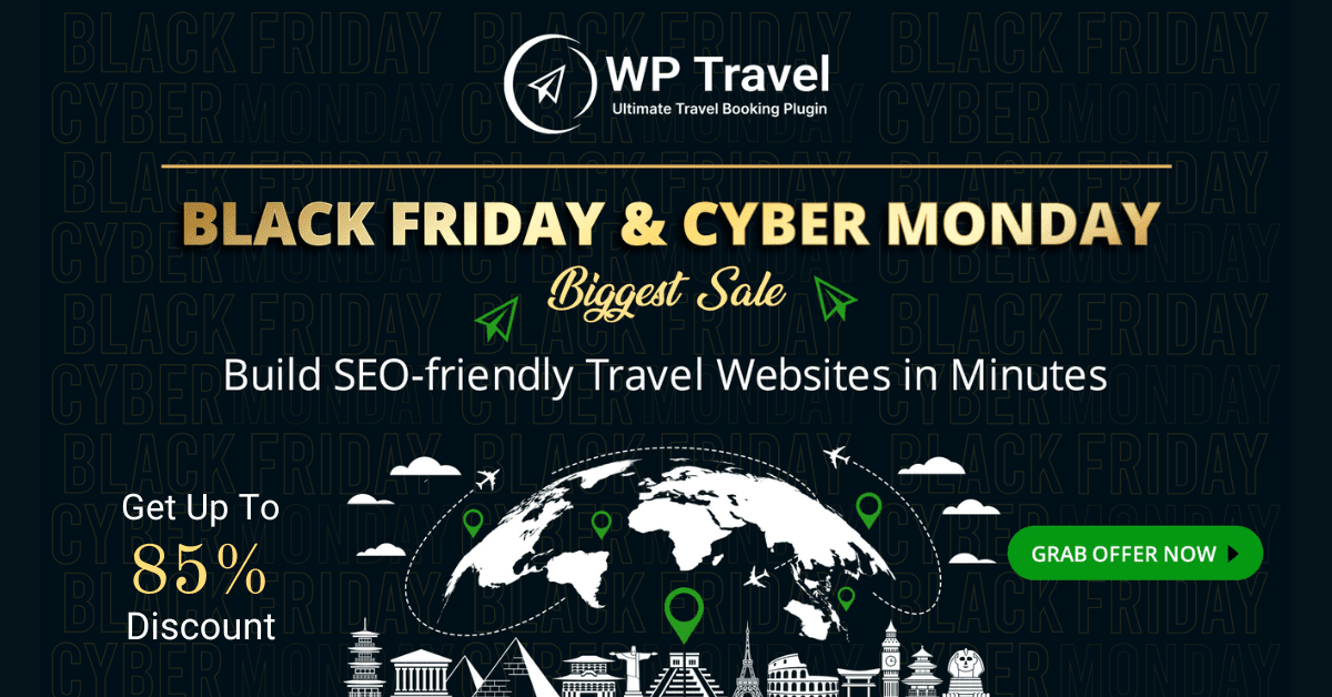 WP Travel Pro Black Friday 2024 deal