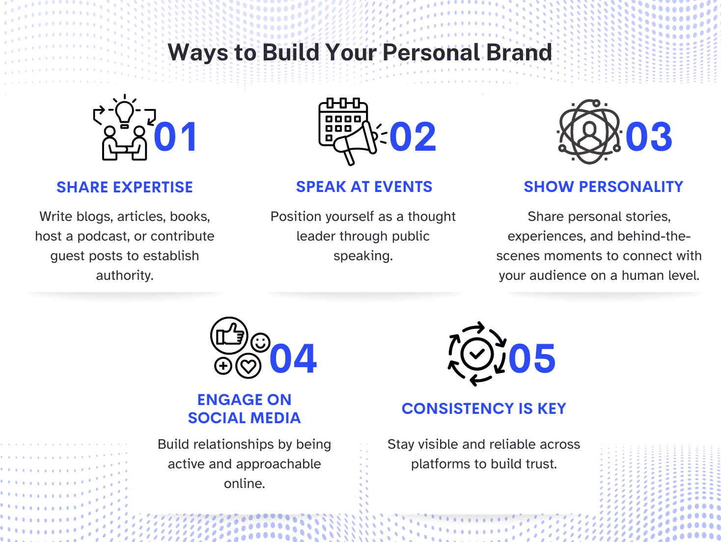 Ways to build your personal brand