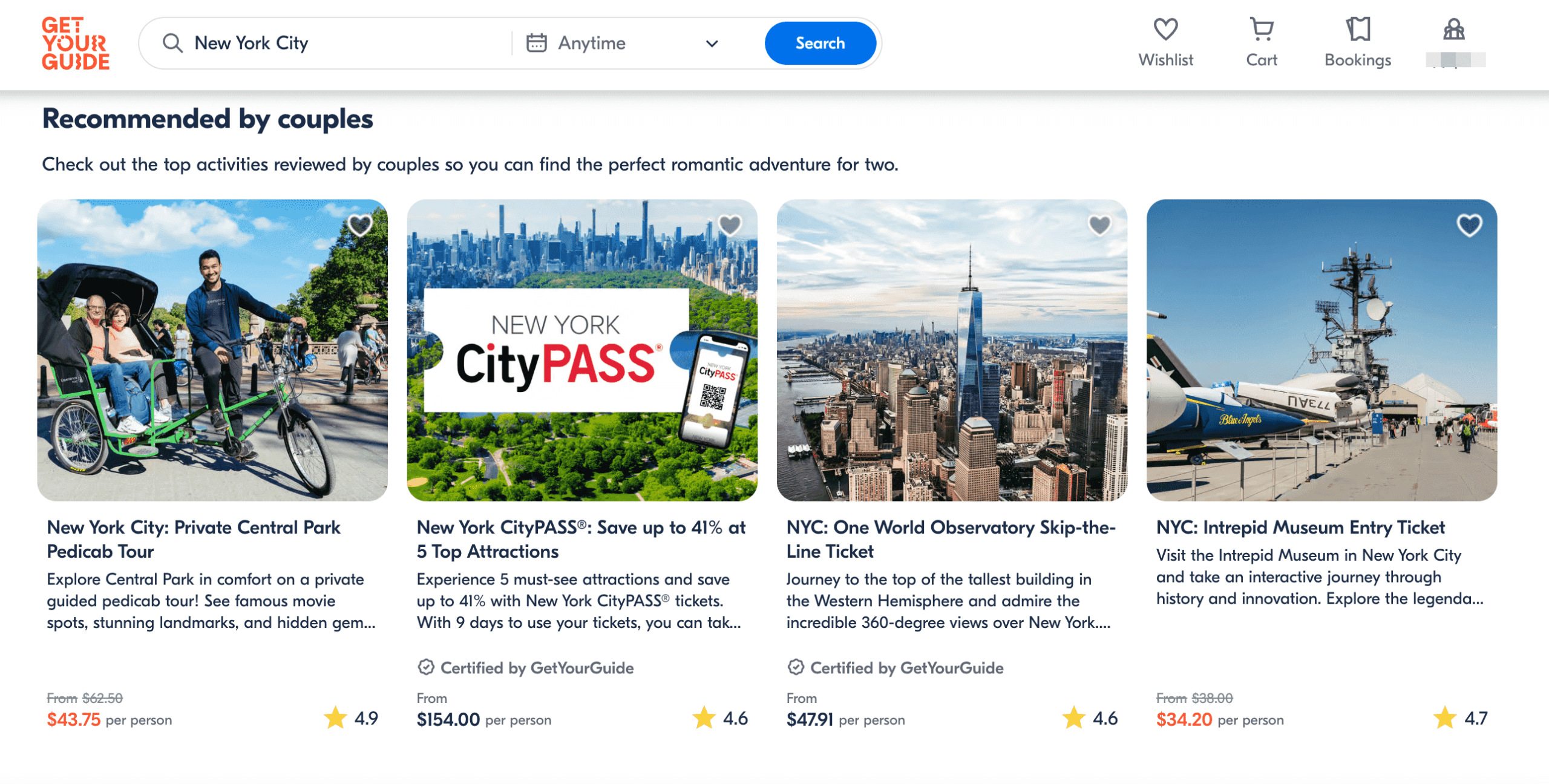 GetYourGuide tours