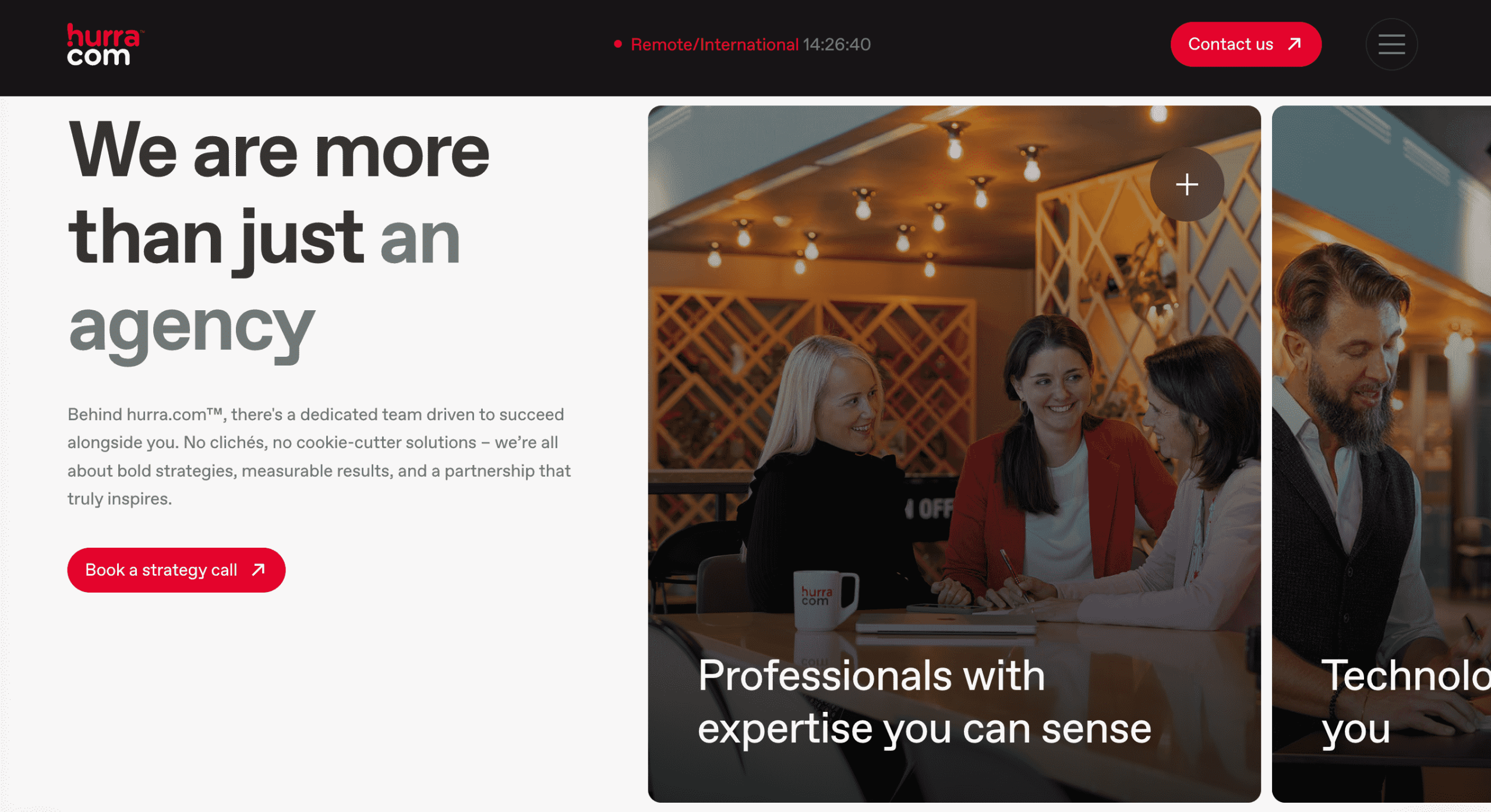 hurra.com™ home page