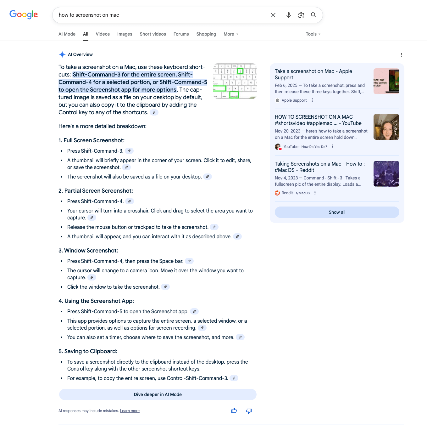 New AI Overviews 2025