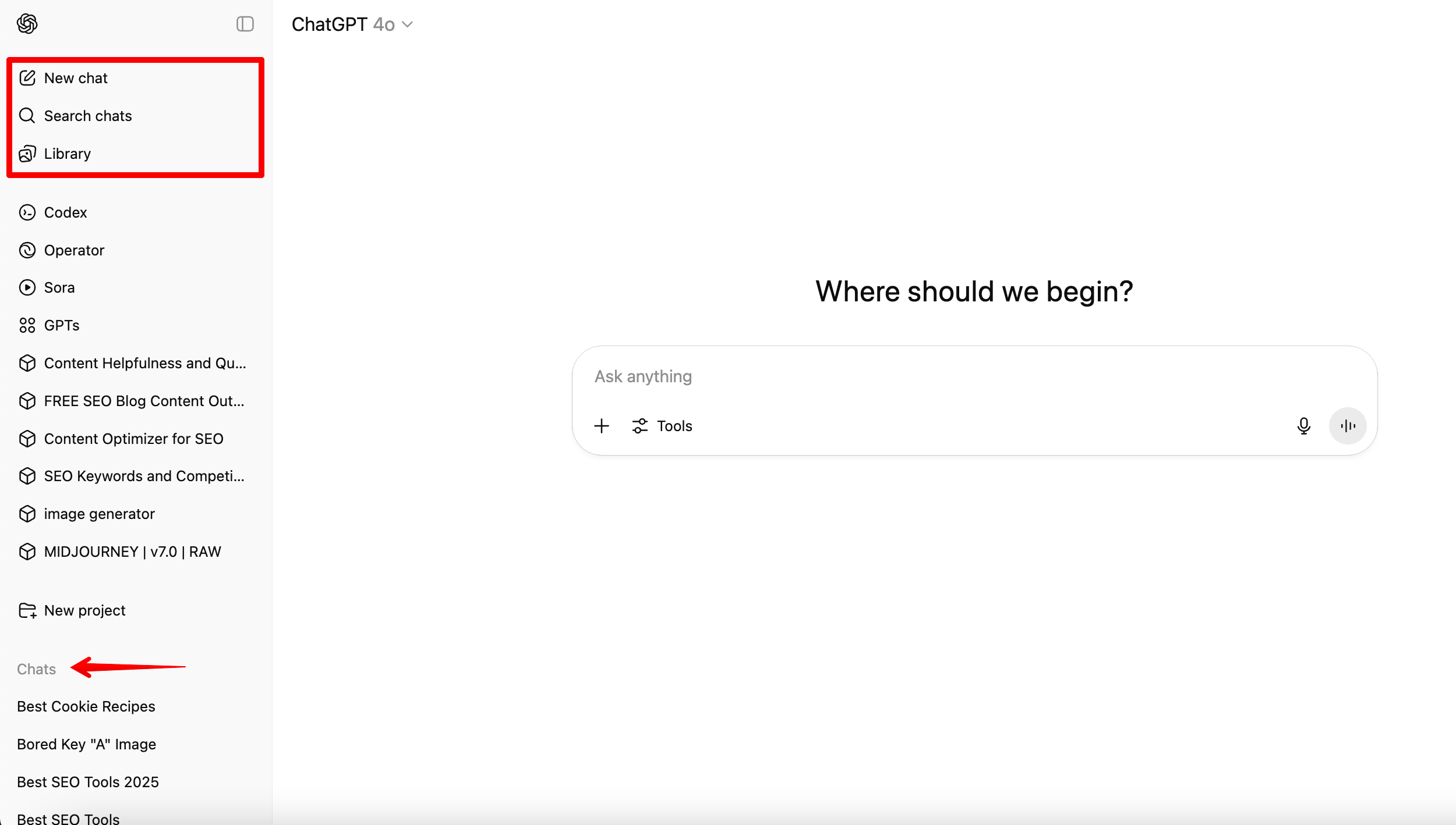 ChatGPT's interface and user experience