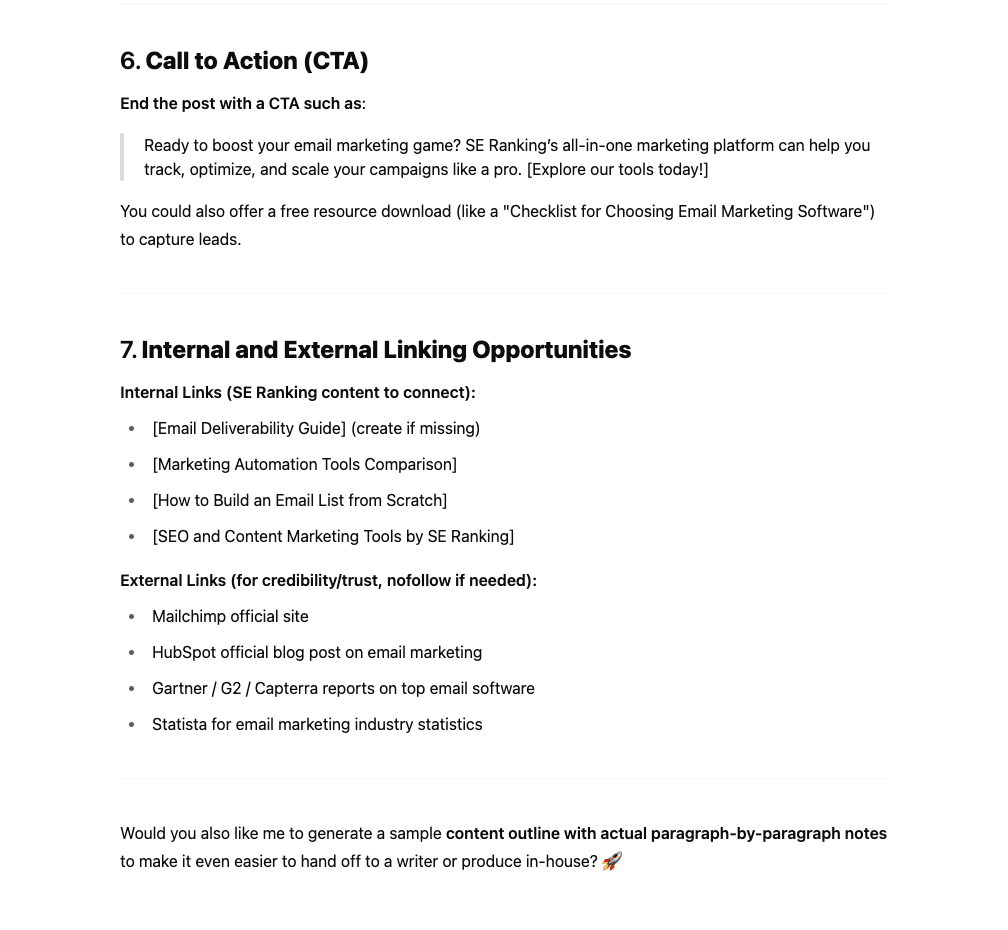 SEO brief (ChatGPT)