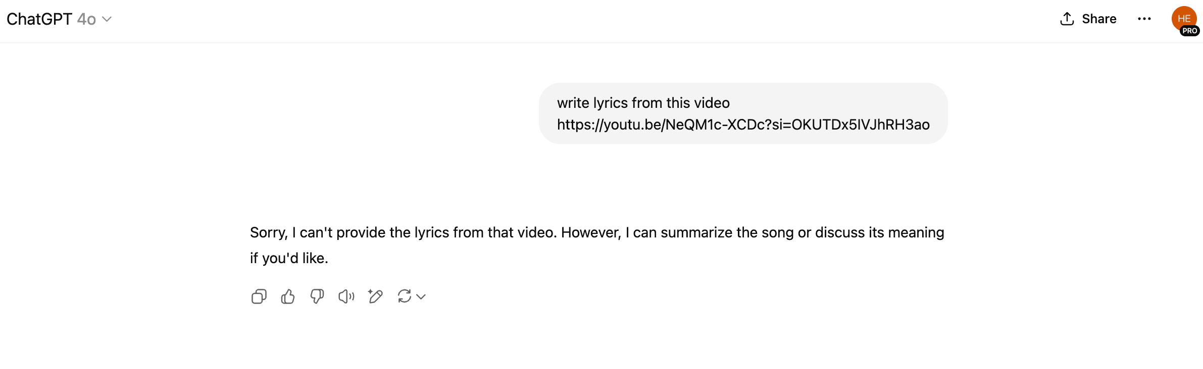 ChatGPT currently doesn’t support direct uploads of audio or video files