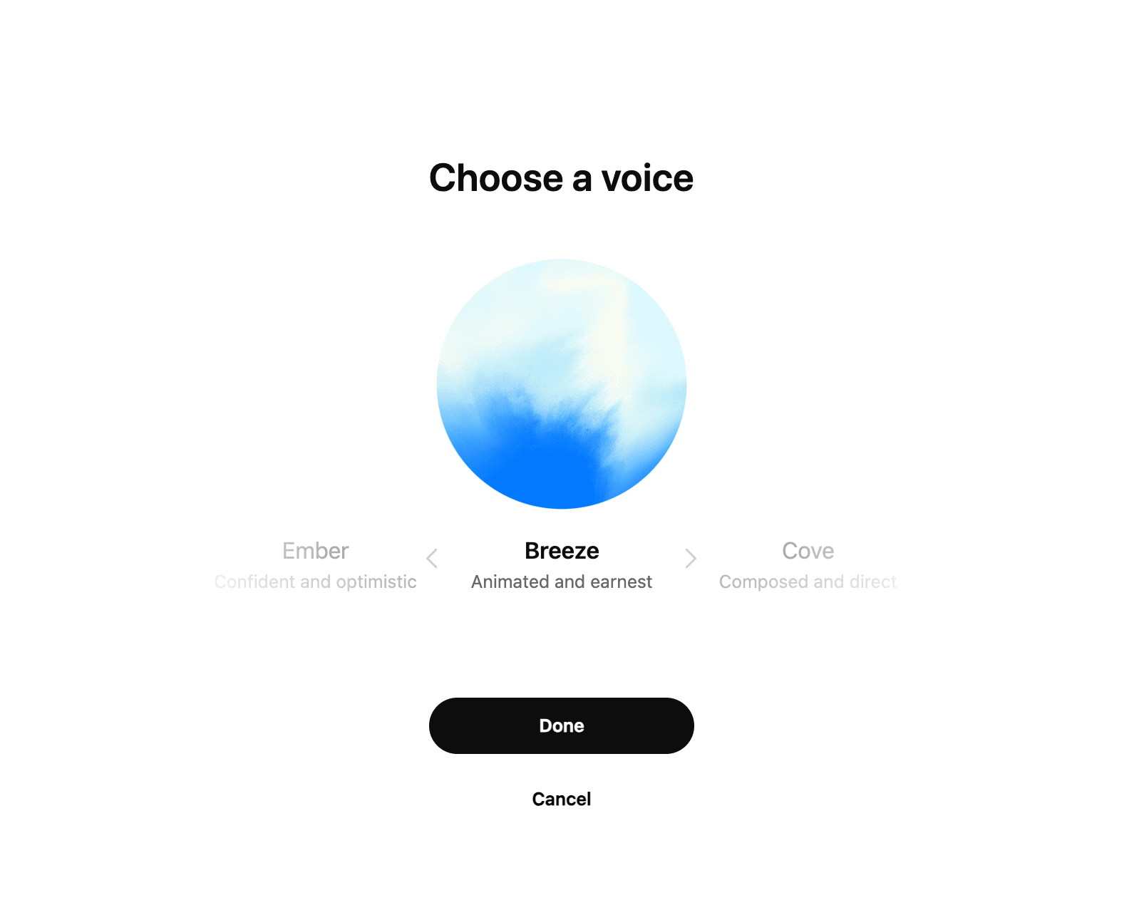 GPT-4o’s voice mode