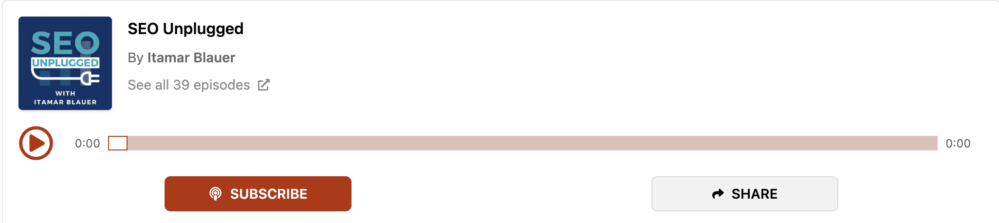 SEO Unplugged podcast SEO Unplugged