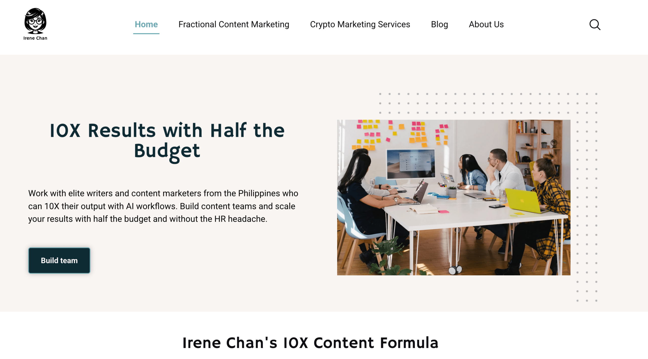 IreneChan.co IreneChan site