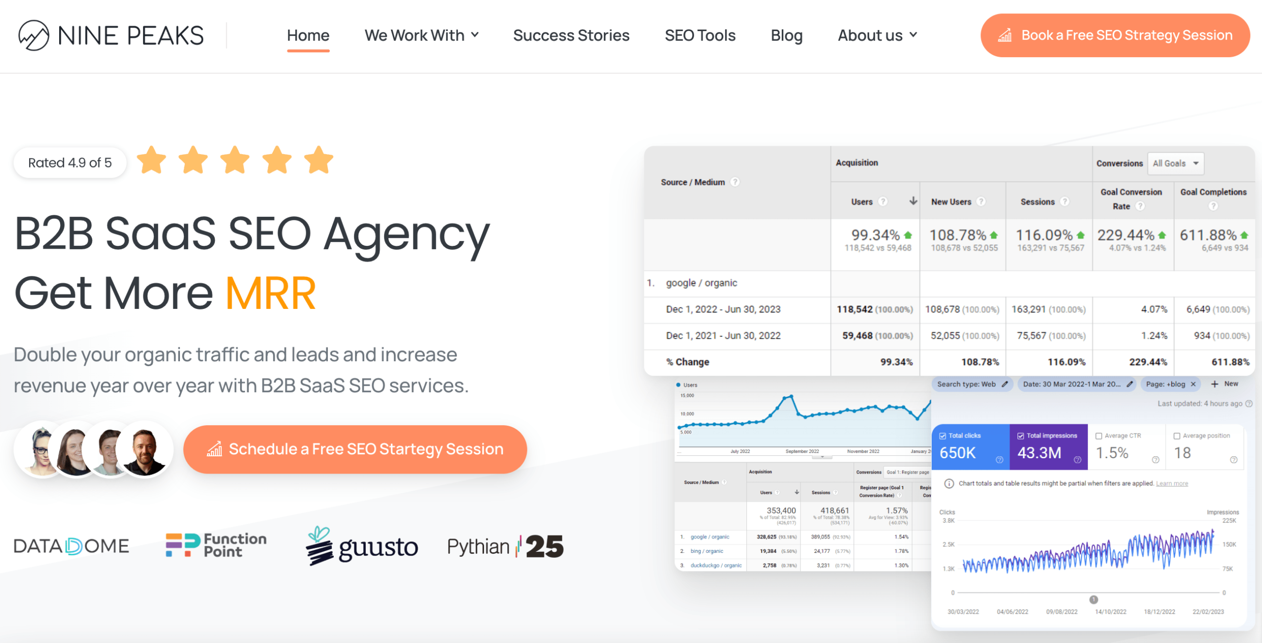 Nine Peaks Media website Nine Peaks Media site