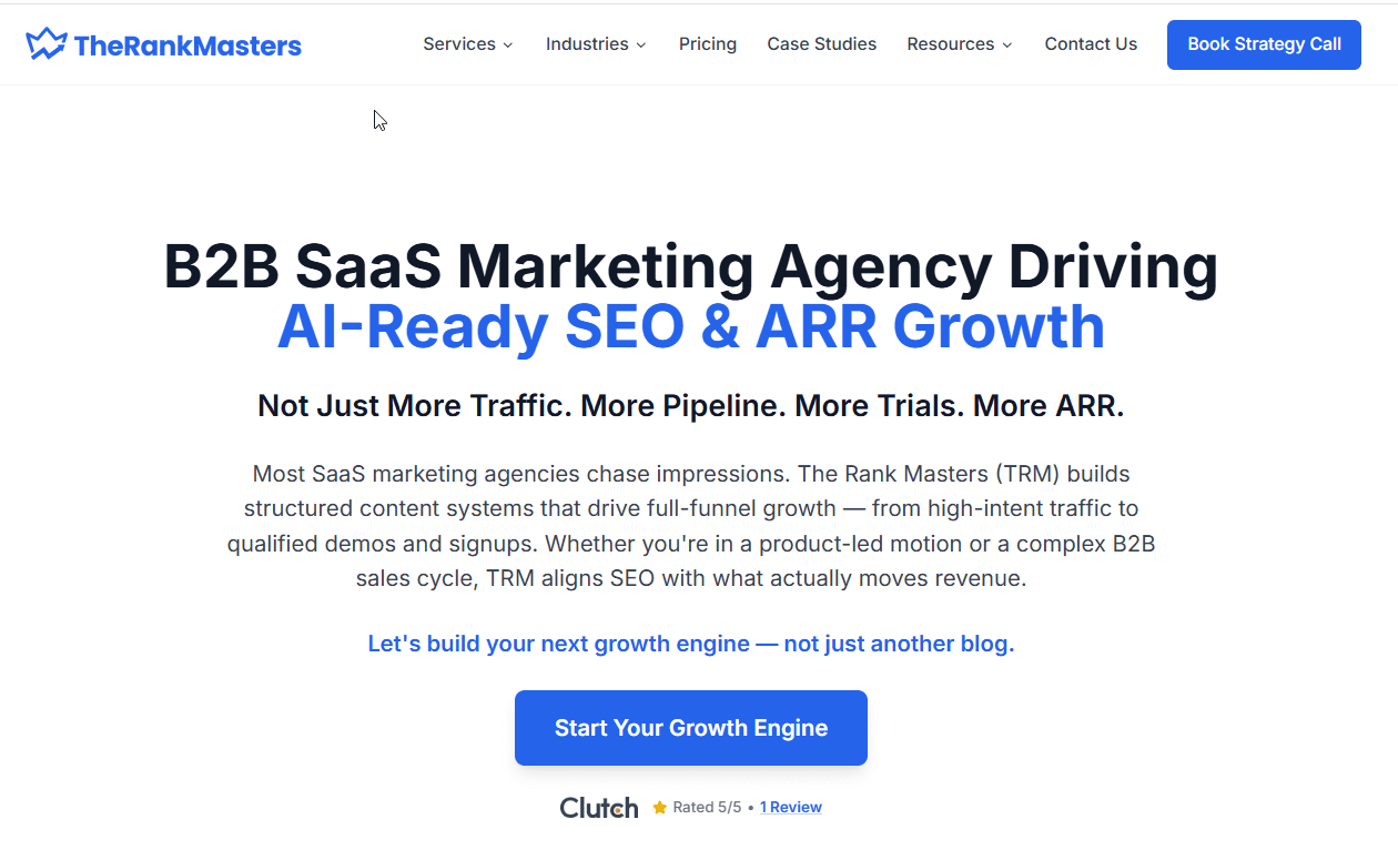 The Rank Masters's homepage