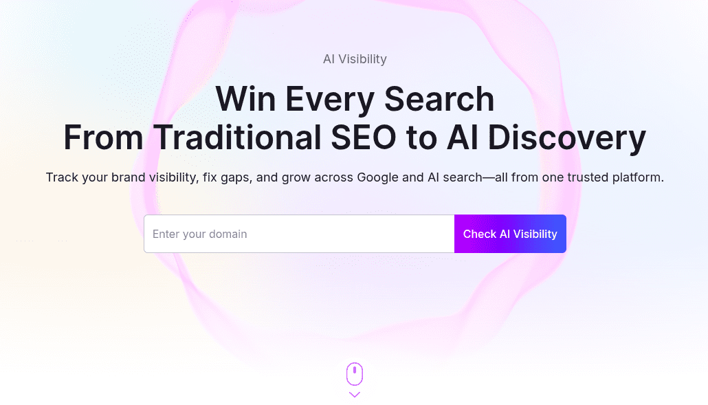 Semrush AI visibility toolkit Semrush AI visibility toolkit page