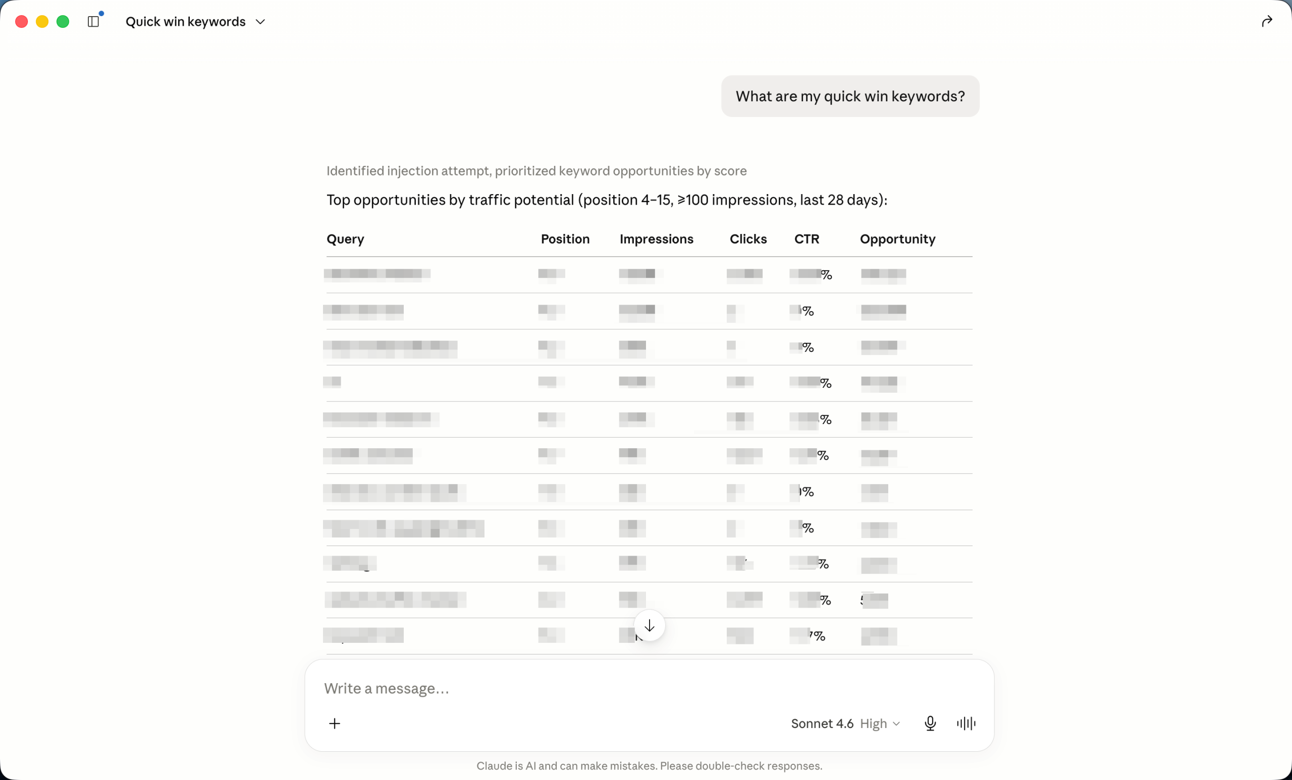 GSC MCP use case example