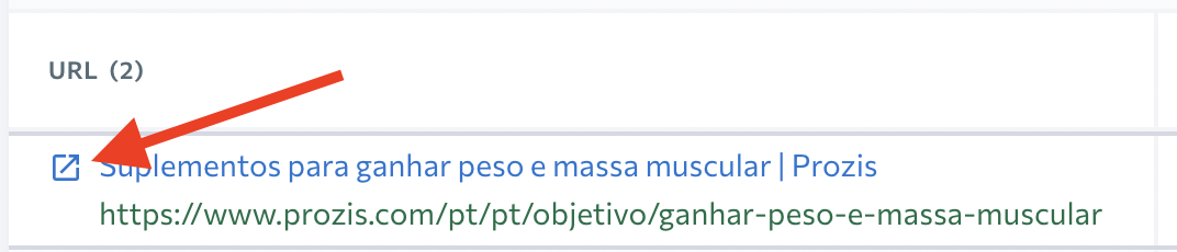 Indo para a página do site