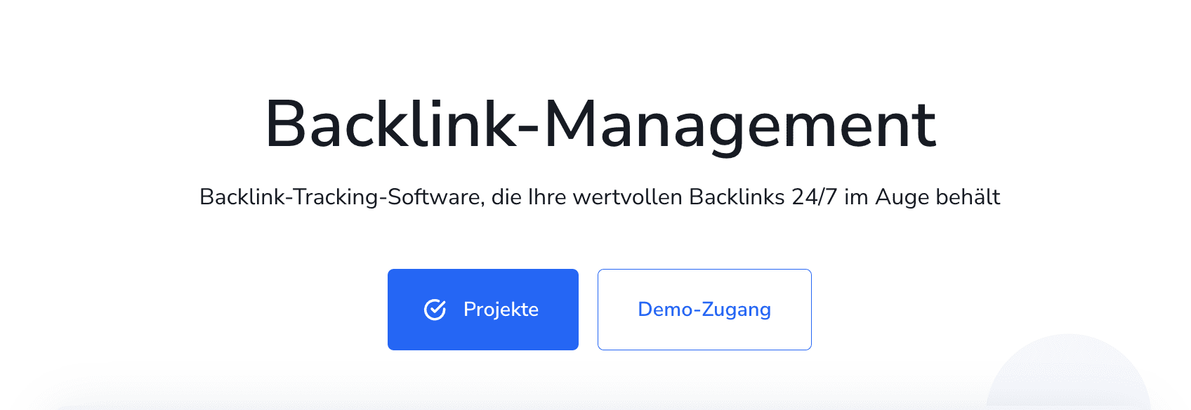 Backlink-Management