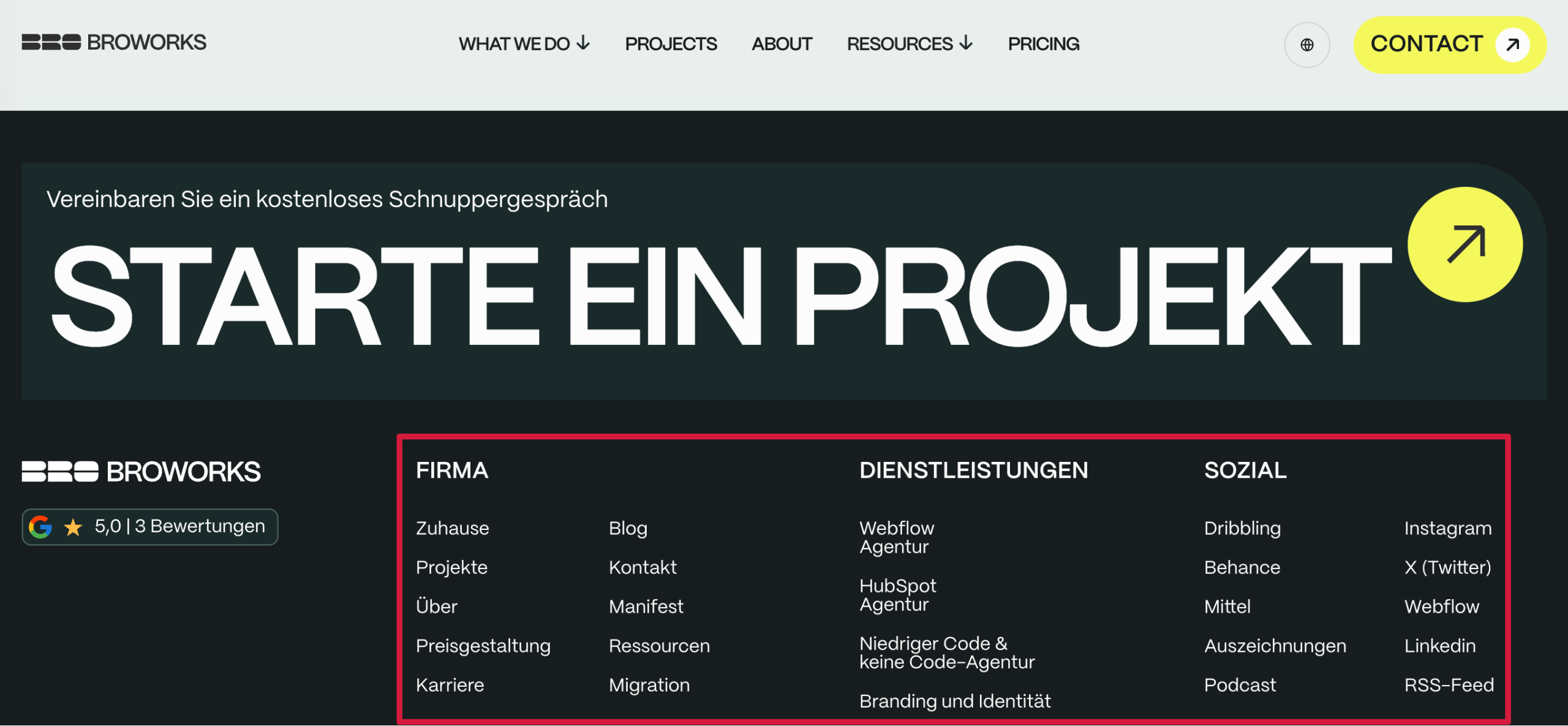 Footer-Links