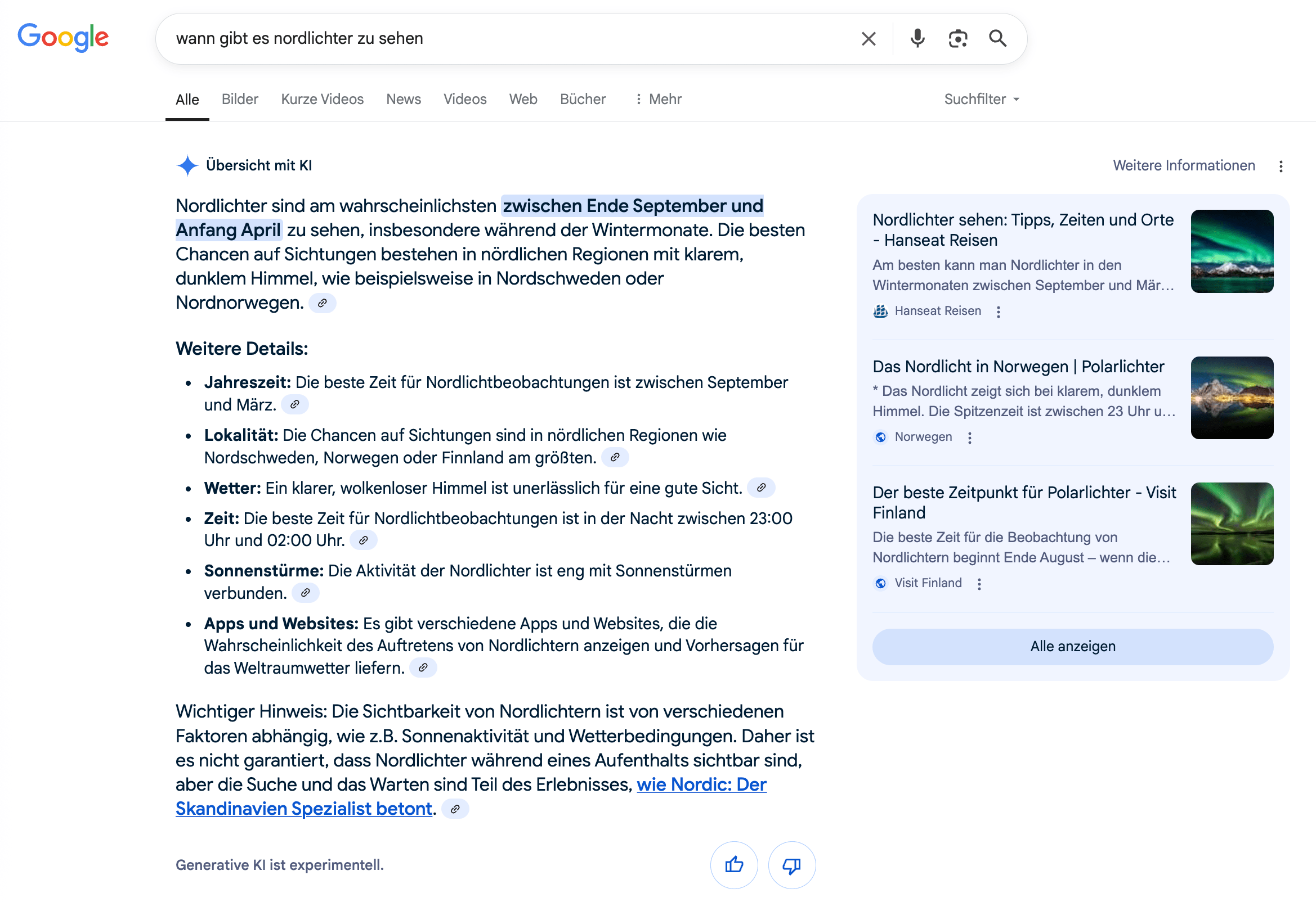 Neue AI Overviews