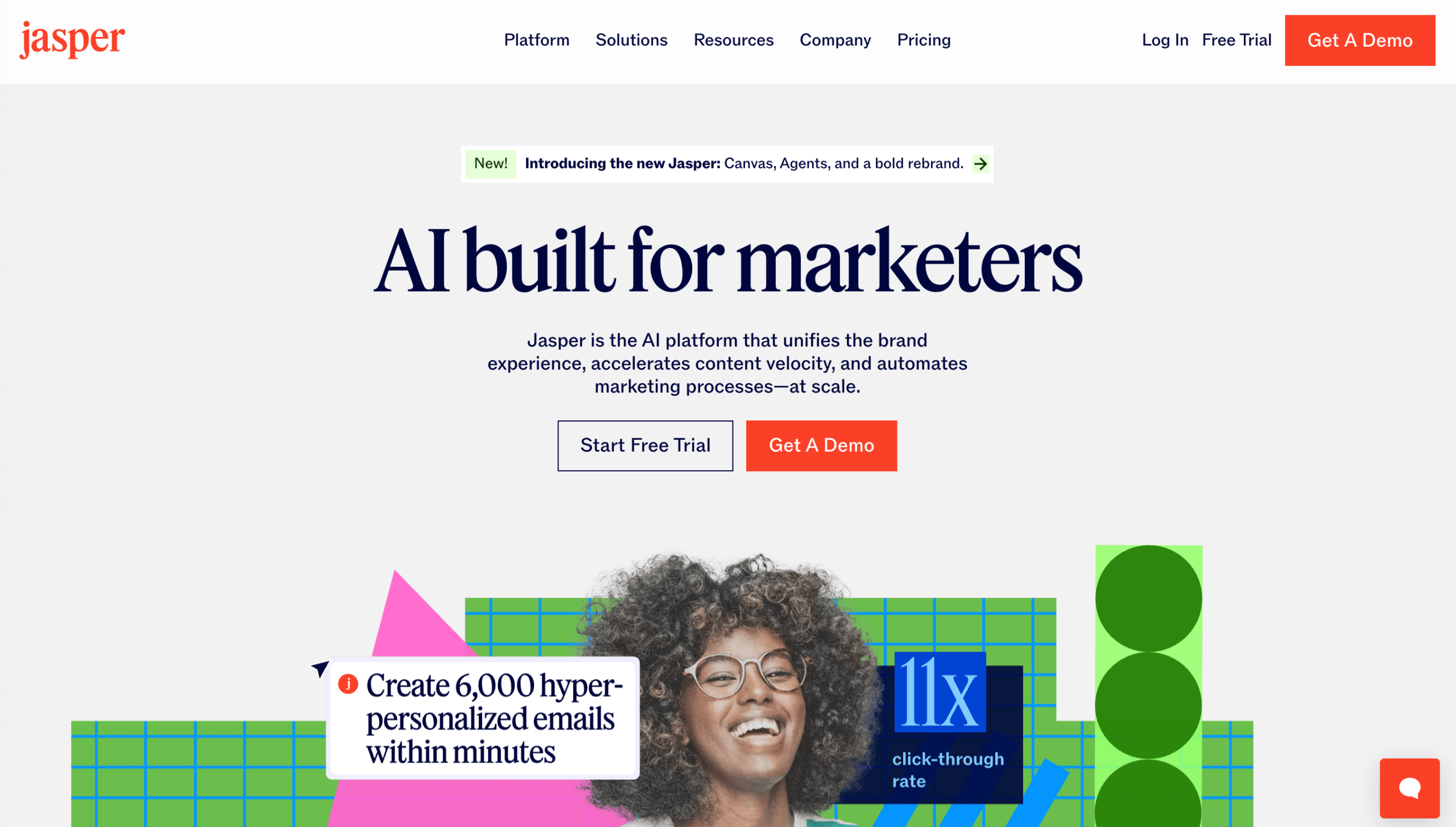 Jasper Startseite